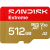 SanDisk SDSQXH9-512G-GZ6MA - karta pamięci 512GB, Extreme microSD UHS-I
